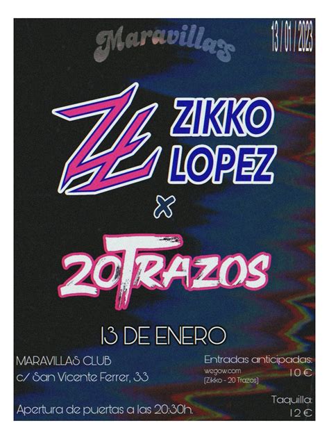 Zikko + 20 Trazos - Maravillas Club