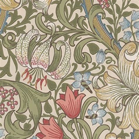 William Morris Golden Lily Wallpaper 210398 | eBay