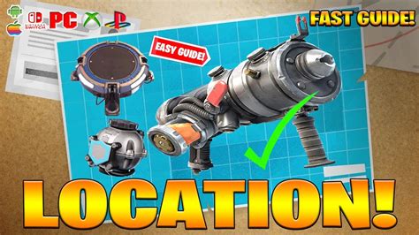 Where To Find All Explosive Goo Gun Location In Fortnite Throwable