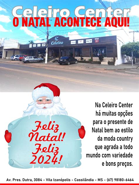 Cassilândia Urgente Natal 2023 Celeiro Center