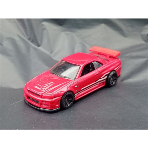 Nissan Skyline R Red Hot Wheels Shopee Malaysia