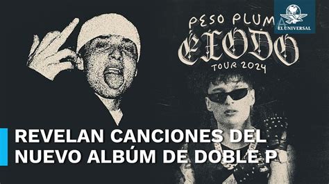 Peso Pluma Revela Tracklist De Xodo Su Nuevo Lbum Youtube