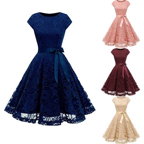 Aboser Evening Party Dresses for Women Semi Formal Wedding Guest Dress