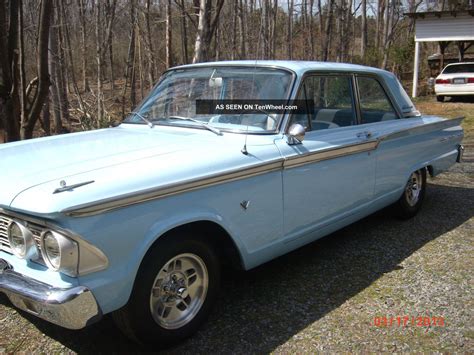 1962 Ford Fairlane 2 Door Sedan 260 V8