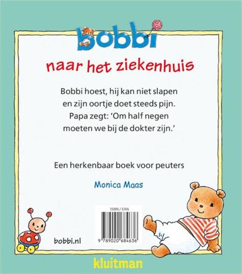 Bobbi Naar Het Ziekenhuis Monica Maas Boek Bruna