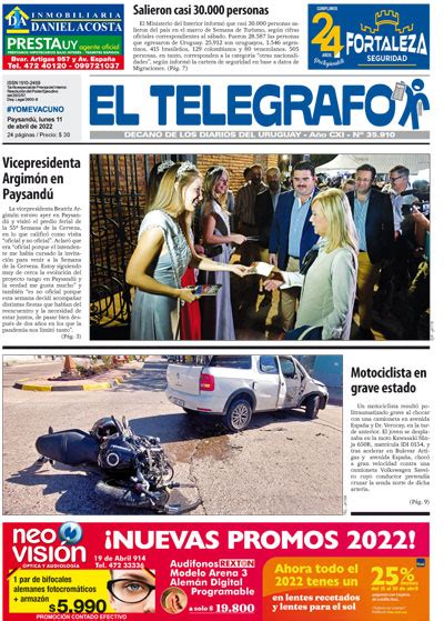 Edición 11 04 2022 Diario El Telégrafo