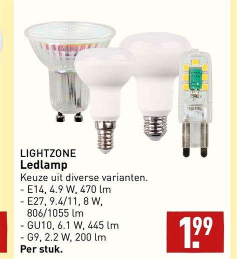 Lightzone Ledlamp Aanbieding Bij ALDI