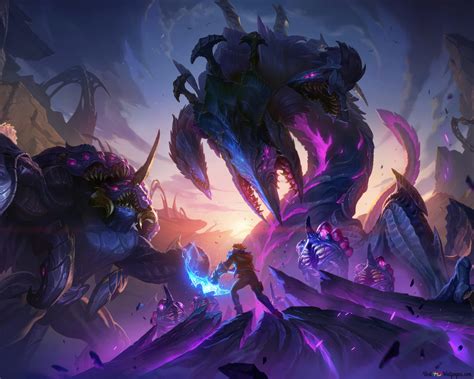 Baron Nashor & Rift Herald | League of Legends (LOL) 4K wallpaper download