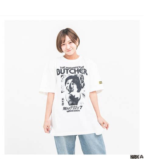 楽天市場 ハードコアチョコレート HARDCORE CHOCOLATE 燃えよデブゴン 鉄の復讐拳バニラホワイト SS TEE T UR WH Tシャツ 半袖