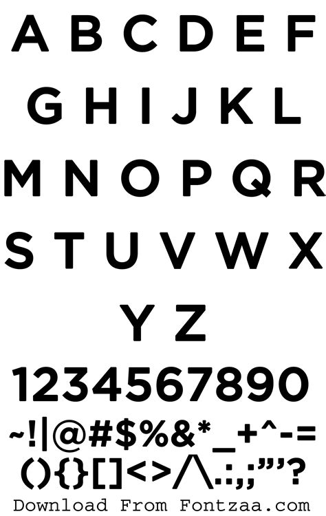 Gotham Font - Fontzaa - Exclusive Fonts Library