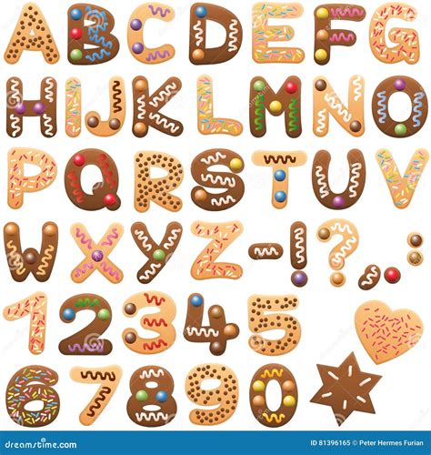 Christmas Alphabet Vector Illustration 3609184