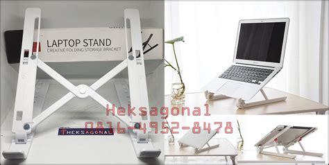 jual holder stand tab besar laptop universl bpn heksagonal