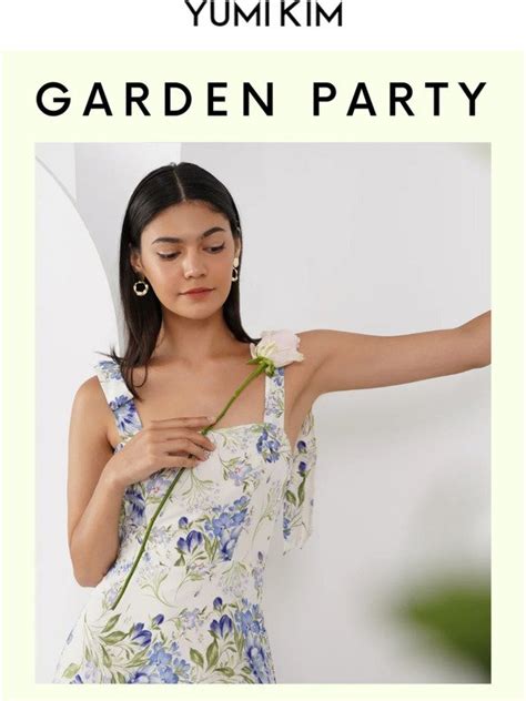 YUMI KIM Perfect Styles For Your Next Garden Party Milled