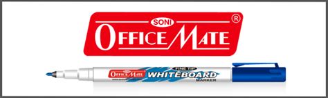 Soni Officemate Fine Tip Whiteboard Marker Pack Of 10 Mix Color