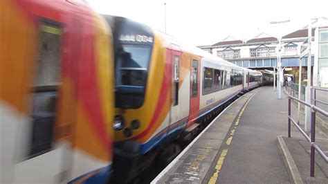 South West Trains Class 444 Departures Clapham Junction For Weymouth And Bournemouth Youtube