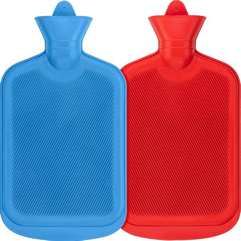 Amazon Steadmax Pack Hot Water Bottles L Oz Natural Rubber Bpa Free Durable