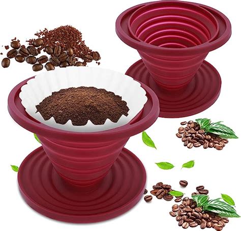 Amazon Pieces Collapsible Pour Over Coffee Dripper Portable