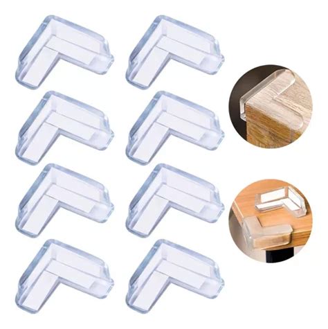 Proteção Para Mesa De Vidro - 8 Protetor Para Quina Mesa De Vidro Escritório Universal 3m | MercadoLivre