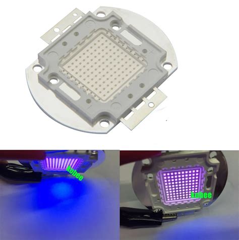 CHTPON 100W 395nm High Power LED Chip UV Purple Light 395nm 100W