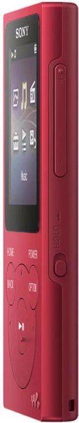 Sony NW-E394 Walkman - MP3 speler - 8GB - Rood | bol