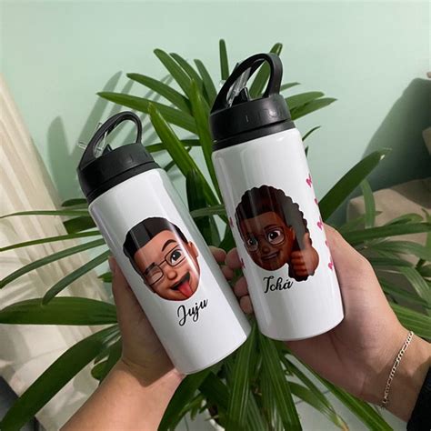 Squeeze Garrafa Personalizada Memoji Elo7 Produtos Especiais