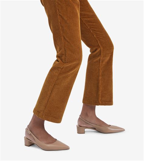 Buy Charles Keith Pointed Toe Slingback Heels Nude In Nude ThStreet Qatar