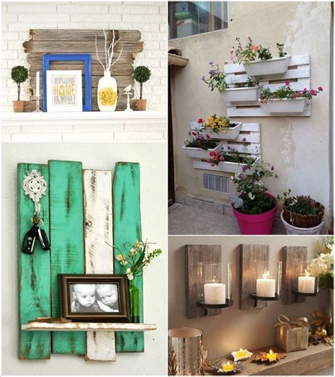 15 Creative Wall Decor Ideas with Recycled Pallets