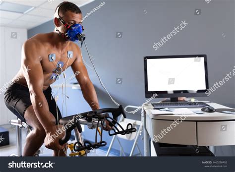 Side View Naked Africanamerican Athletic Man Stock Photo Shutterstock