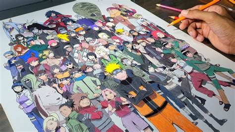Foto De Todos Os Personagens Do Naruto - Naruto Todos Os Personagens Principais