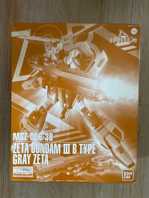 Mg 1100 Msz 006 3b Zeta Gundam 3b Type Gray Zeta Hobbies And Toys Toys