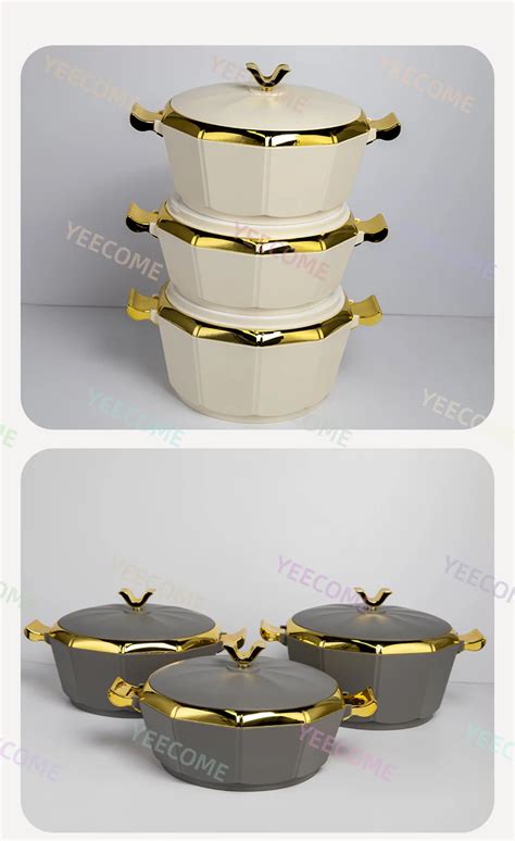 Factory Wholesale Pcs Hot Pot Elegant Food Warmer Set L L L Hot Pot Food Warmer Set Buy