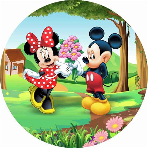 Painel Minnie E Mickey
