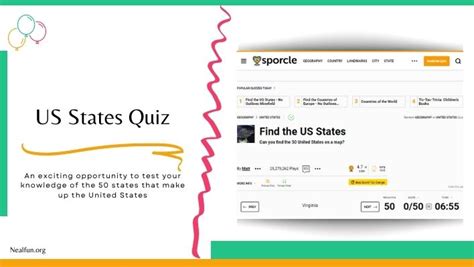 US States Quiz | Guess The US Map & Name The States