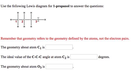 1 Propanol Structural Formula Lewis Structure Chemical 44 OFF