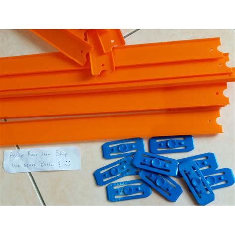 Jual Hotwheels Track Builder Straight Track 60Cm Original Mattel Hot Wheels Shopee Indonesia
