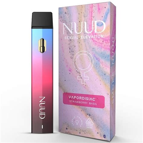 Nuud Strawberry Basil Female Aphrodisiac Vape Sex Vape Leafly