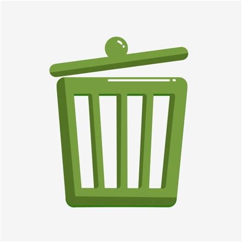 Trash Cans PNG Picture, Green Trash Can, Can, Trash Can Lid PNG Image ...