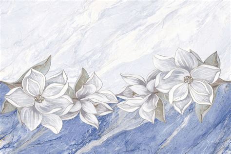 TP304501HS Нимфа 🏆 Цветы 30x45 декор от Primavera купить керамическую ...