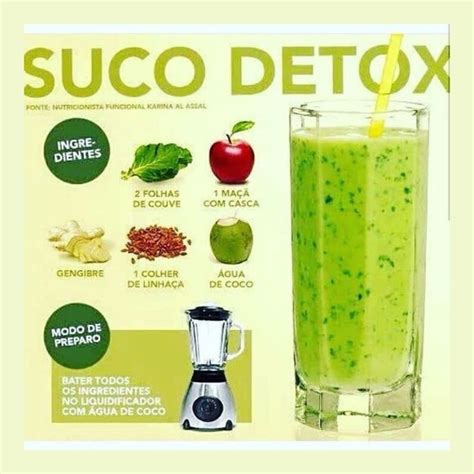 Melhor Suco Detox Para Emagrecer - Receita de Suco Detox para Emagrecer | Receita de sucos, Receitas de ...