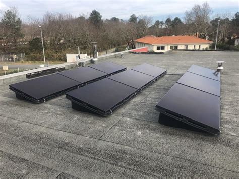 Kit Solaire Sunpower Sur Toit Plat Minoria Concept