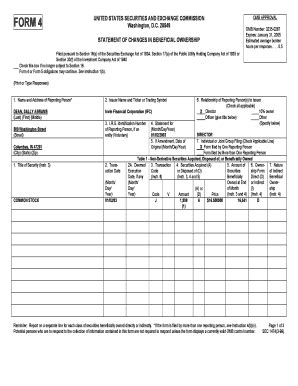 Fillable Online Edgar Sec Form Sec Securities And Exchange