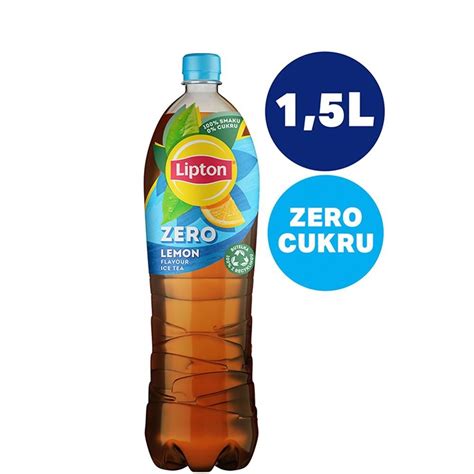 Lipton Ice Tea Zero Lemon Napój niegazowany o smaku cytrynowym z