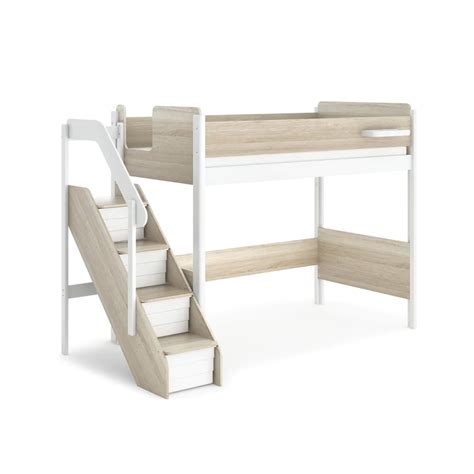 Natty King Single Loft With Storage Staircase Barley And Oak Piccolo