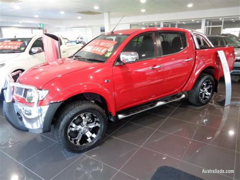 2015 Mitsubishi Triton GLX R Double Cab MN MY15 Utility Red Cars For