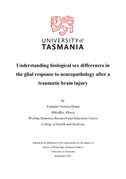 Understanding Biological Sex Differences In The Glial Response To Neuropathology After A