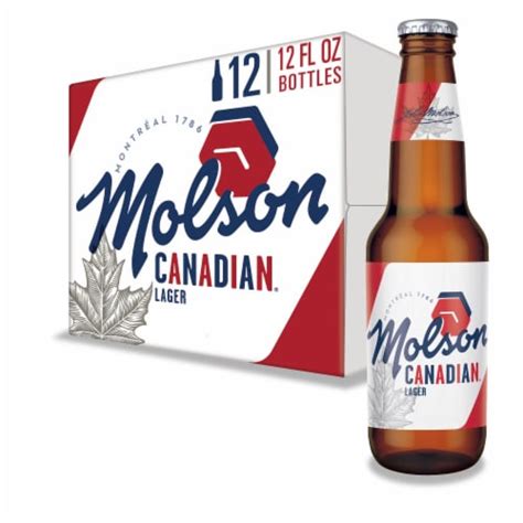 Molson Canadian® Lager Beer, 12 bottles / 12 fl oz - Pick ‘n Save