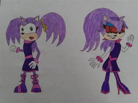 Foxy The Hedgehog And Exella The Hedgehog By Superfoxyhedgehog On