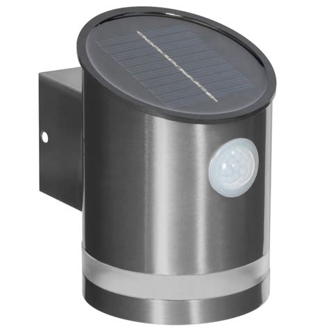 Round Solar Motion Sensor Security Light Lumen