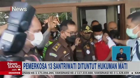 Jaksa Tuntut Herry Wirawan Pelaku Pemerkosaan Santri Dihukum Mati