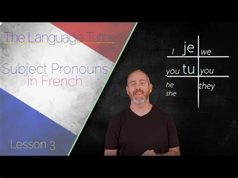 Learn Understanding Subject Pronouns In French The Language Tutor